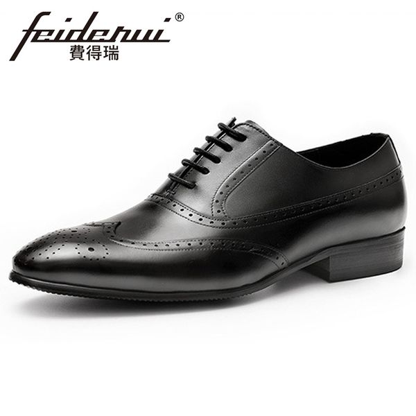 british genuine leather men's prom oxfords pointed toe man wedding party flats formal dress wingtip brogue shoes fhs113, Black
british genuine leather men's prom oxfords pointed toe man wedding party flats formal dress wingtip brogue shoes fhs113, Black