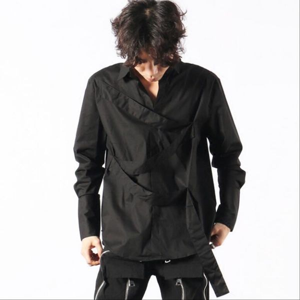 s-6xl 2019 new men's clothing hair stylist gd fashion personality singer shirt plus size stage costumes, White;black
s-6xl 2019 new men's clothing hair stylist gd fashion personality singer shirt plus size stage costumes, White;black