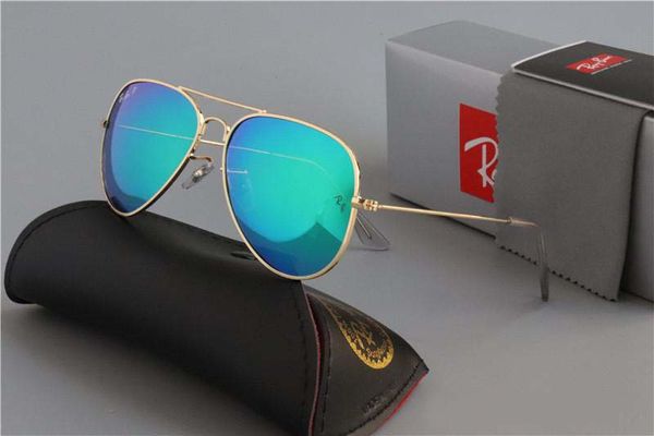 

aviator ray sunglasses vintage pilot brand band polarized uv400 protection bans man women ben wayfarer sun glasses with case 3025, White;black