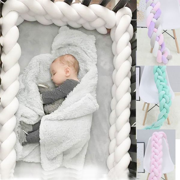 1m/2m/3m hand made 4 strands knot crib sides cushion for newborn baby safety infant bed bumper cot protector room decor bedding
1m/2m/3m hand made 4 strands knot crib sides cushion for newborn baby safety infant bed bumper cot protector room decor bedding