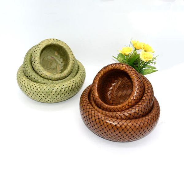 fruit basket bamboo sets 3 pcs woven bird's nest fruit candy snakes organization round double layer picnic food organizer
fruit basket bamboo sets 3 pcs woven bird's nest fruit candy snakes organization round double layer picnic food organizer