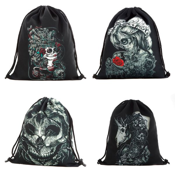 women men children halloween skull backpacks 3d printing candy storage bag pocket pouch worek plecak dropship t819
women men children halloween skull backpacks 3d printing candy storage bag pocket pouch worek plecak dropship t819