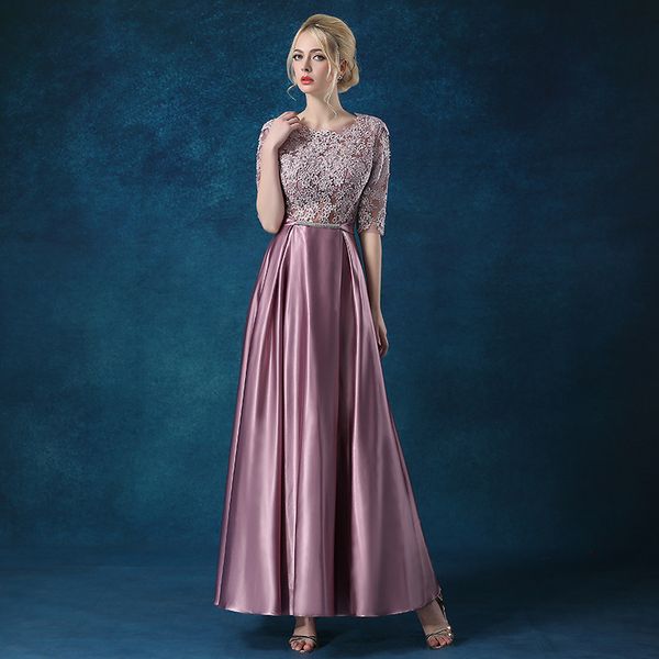 dusty pink long bridesmaid dress with crystal bow 2020 in stock floor length party dresses half sleeves women gowns, White;pink
dusty pink long bridesmaid dress with crystal bow 2020 in stock floor length party dresses half sleeves women gowns, White;pink