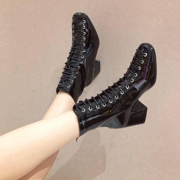 shoes martins for women autumn boots zipper booties ladies bootee woman 2019 chunky heel rock high heel rubber med ankle, Black
shoes martins for women autumn boots zipper booties ladies bootee woman 2019 chunky heel rock high heel rubber med ankle, Black