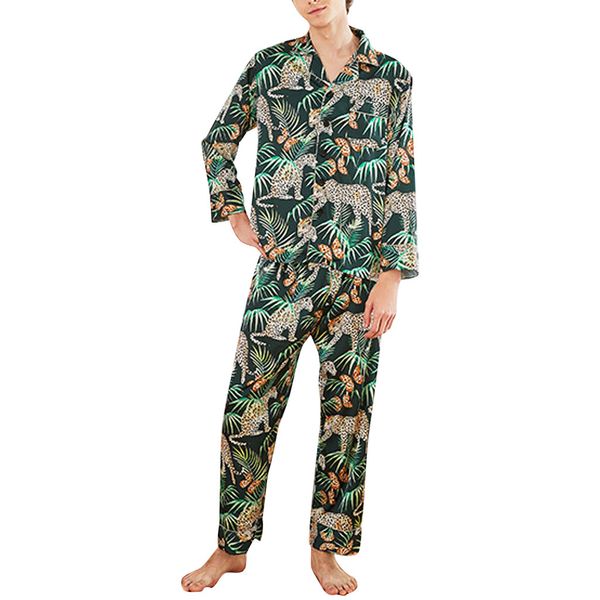 sleepwear men pajama men long sleep pants set pijama hombre sleepwear pijama masculino #2, Black;brown
sleepwear men pajama men long sleep pants set pijama hombre sleepwear pijama masculino #2, Black;brown