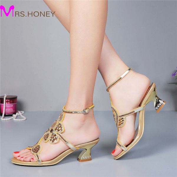 kitten heel gold rhinestone wedding sandals slingback comfortable party dancing shoes chunky heel 2 inches summer dress shoes, Black
kitten heel gold rhinestone wedding sandals slingback comfortable party dancing shoes chunky heel 2 inches summer dress shoes, Black