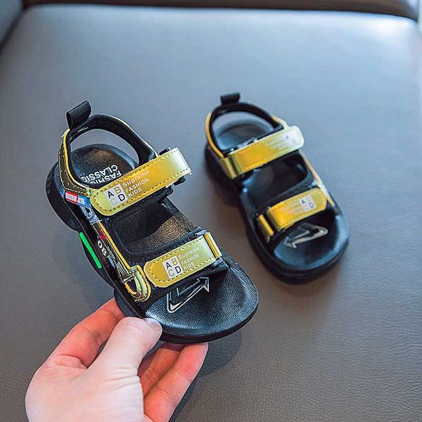 fashion boys & girls summer lightweight sandals kids sports sandals soft comfortable children beach shoes size 22-31, Black;red
fashion boys & girls summer lightweight sandals kids sports sandals soft comfortable children beach shoes size 22-31, Black;red