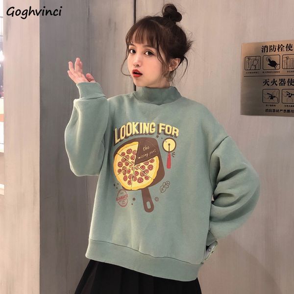 women hoodies loose all-match trendy korean style casual female plus velvet ulzzang womens sweatshirts oversize printed sweet, Black
women hoodies loose all-match trendy korean style casual female plus velvet ulzzang womens sweatshirts oversize printed sweet, Black