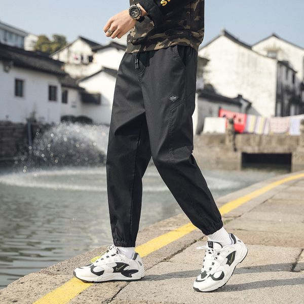 2020 mens sweatpants autumn spring man gyms fitness bodybuilding joggers workout trousers men casual cotton pencil pants, Black
2020 mens sweatpants autumn spring man gyms fitness bodybuilding joggers workout trousers men casual cotton pencil pants, Black