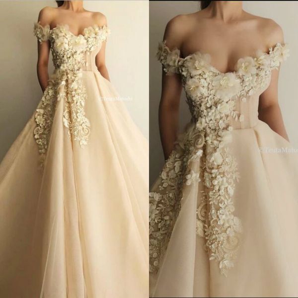 2020 fairy prom dresses off the shoulder lace 3d floral appliqued floor length evening dress a line custom made special occasion gowns, Black;red 
2020 fairy prom dresses off the shoulder lace 3d floral appliqued floor length evening dress a line custom made special occasion gowns, Black;red