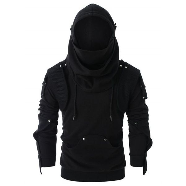 vintage mens retro mask elbow button sweatshirt pullover long sleeve hooded sweatshirt blouse blouse men clothing, Black
vintage mens retro mask elbow button sweatshirt pullover long sleeve hooded sweatshirt blouse blouse men clothing, Black