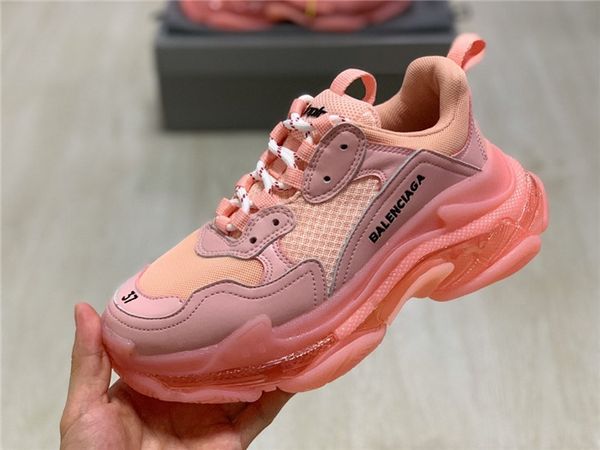 paris brand 3.0 high version women's shoes luxury design large size transparent crystal air cushion bottom fluorescent sneakers 39-46 0, Black
paris brand 3.0 high version women's shoes luxury design large size transparent crystal air cushion bottom fluorescent sneakers 39-46 0, Black