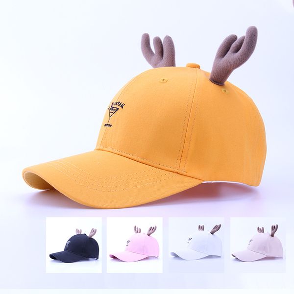 fashion women golf sunshade baseball hat cotton sunscreen cute cartoon antlers baseball cap female hat hip-hop adjustable p2, Blue;gray
fashion women golf sunshade baseball hat cotton sunscreen cute cartoon antlers baseball cap female hat hip-hop adjustable p2, Blue;gray