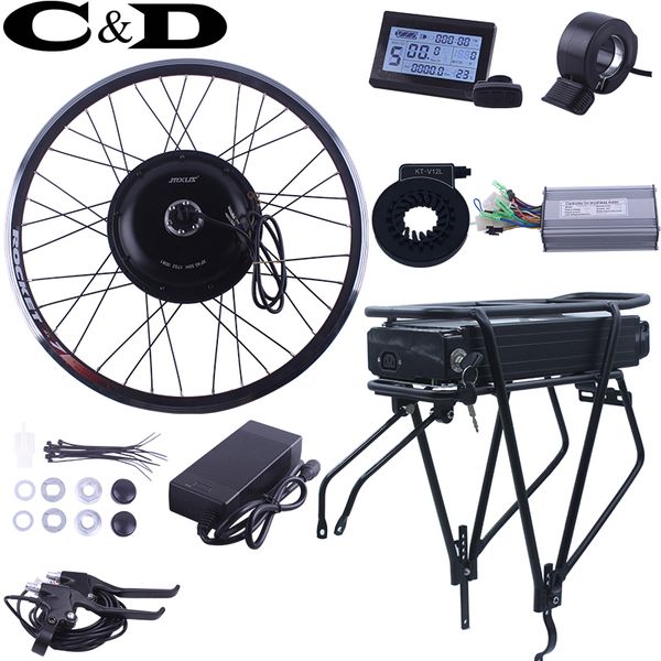 ebike electric bike conversion kit 1000w xf39 xf40 30h motor mxus 48v 12ah li-ion battery carrier rack trunk lcd display ub
ebike electric bike conversion kit 1000w xf39 xf40 30h motor mxus 48v 12ah li-ion battery carrier rack trunk lcd display ub