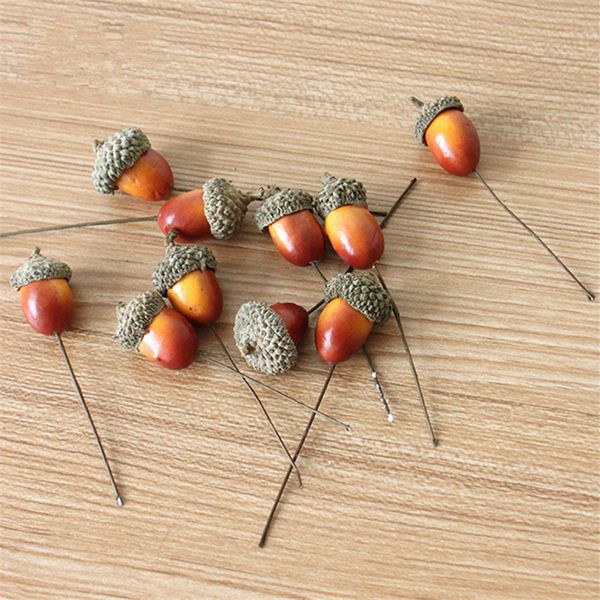 christmas wire simulation small acorn decoration creative pine cones pendant christmas decorations gift gadgets 50 pcs/pack
christmas wire simulation small acorn decoration creative pine cones pendant christmas decorations gift gadgets 50 pcs/pack