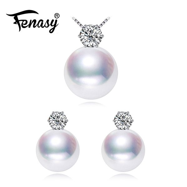 fenasy pearl jewelry brand wedding engagement jewelry sets natural pearl pendant necklace women/stud earrings 8-9mm beads, Black
fenasy pearl jewelry brand wedding engagement jewelry sets natural pearl pendant necklace women/stud earrings 8-9mm beads, Black