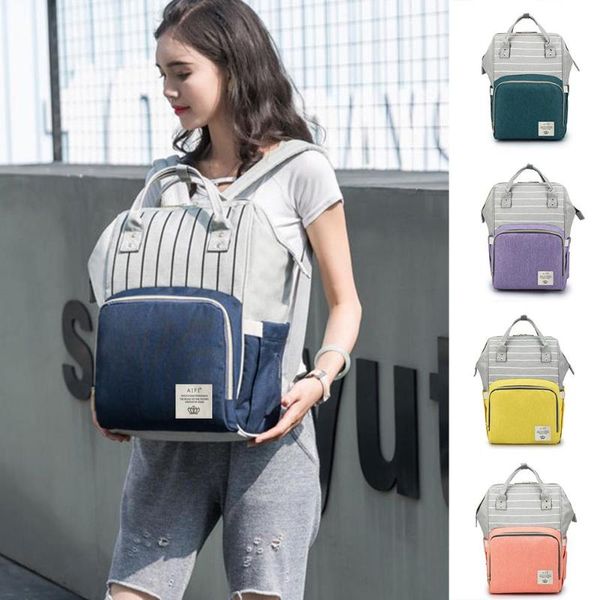 fashion mommy striped maternity nappy bag large capacity infant nursing backpack handbag
fashion mommy striped maternity nappy bag large capacity infant nursing backpack handbag