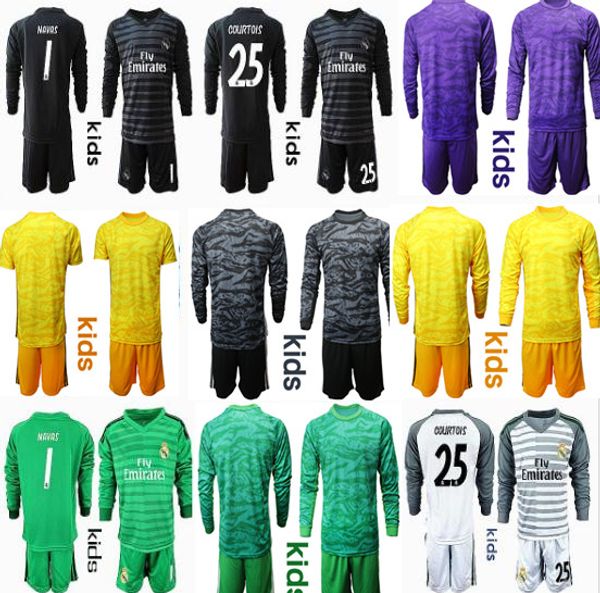 2019 2020 kid youth long nava courtoi real jer ey goalkeeper occer et kit boy benzema bale children football madrid uniform
2019 2020 kid youth long nava courtoi real jer ey goalkeeper occer et kit boy benzema bale children football madrid uniform