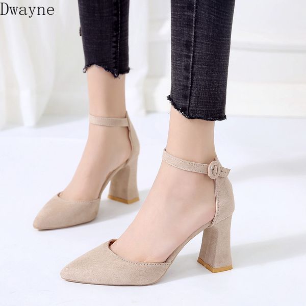 autumn pointed high heels square heel middle hollow suede single shoes simple fashion pumps career office shoes elegant pumps, Black
autumn pointed high heels square heel middle hollow suede single shoes simple fashion pumps career office shoes elegant pumps, Black