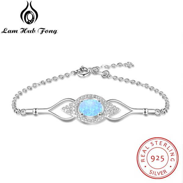 charm 925 sterling silver chain bracelet eye shape oval created blue opal bracelet femme jewelry gift for women (lam hub fong, Golden;silver
charm 925 sterling silver chain bracelet eye shape oval created blue opal bracelet femme jewelry gift for women (lam hub fong, Golden;silver