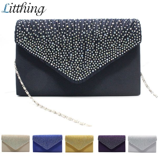 2019 new women's diamond satin hand bag ladies fashion envelope shoulder dinner bag clutch party evening bags
2019 new women's diamond satin hand bag ladies fashion envelope shoulder dinner bag clutch party evening bags