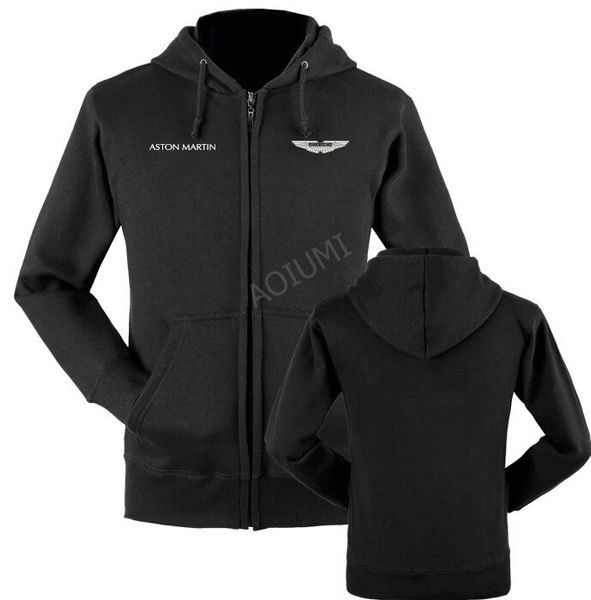 fashion designed men's aston martin sweatshirt solid casual male outwear slim hoodies hooded coats men jackets, Black 
fashion designed men's aston martin sweatshirt solid casual male outwear slim hoodies hooded coats men jackets, Black
