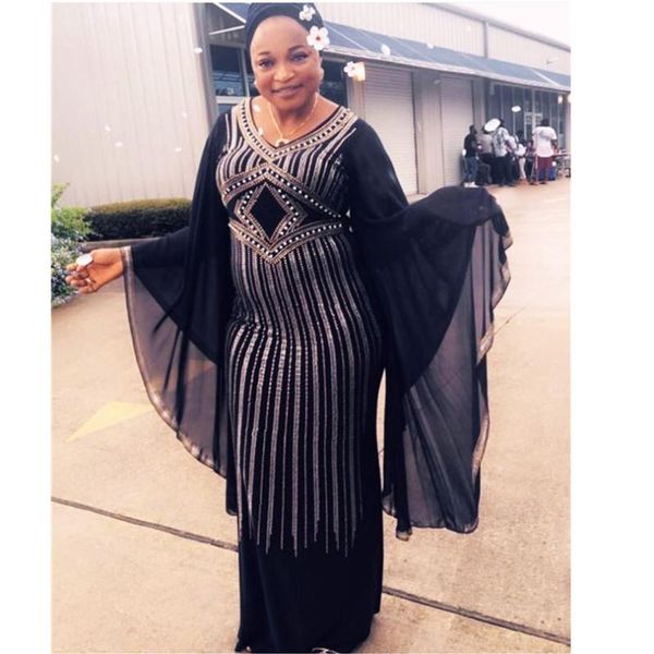african dresses for women dashiki diamond african clothes bazin broder riche slim ruffle sleeve evening long africa dress, Red
african dresses for women dashiki diamond african clothes bazin broder riche slim ruffle sleeve evening long africa dress, Red