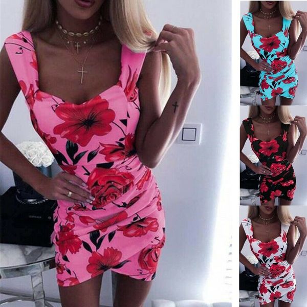 summer womens boho floral print bodycon mini dress ladies holiday beach sundress strap pencil dresses, Black;gray
summer womens boho floral print bodycon mini dress ladies holiday beach sundress strap pencil dresses, Black;gray