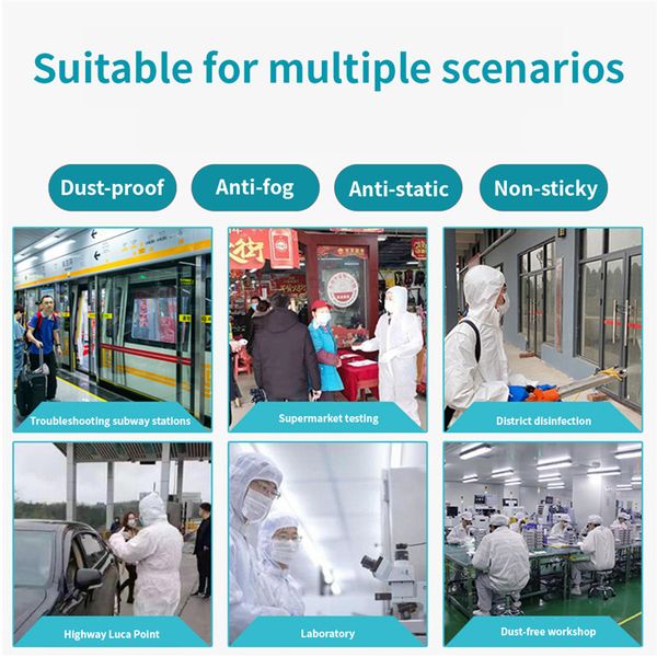 reusable medical virus isolation clothing hazmat suit anti-virus protective clothing safety disposable washable coverall
reusable medical virus isolation clothing hazmat suit anti-virus protective clothing safety disposable washable coverall
