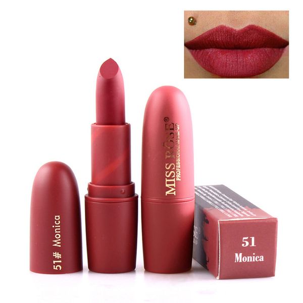 lipstick matte new miss rose waterproof velvet lip stick 18 colors red brown pigments makeup matte lipsticks beauty lips
lipstick matte new miss rose waterproof velvet lip stick 18 colors red brown pigments makeup matte lipsticks beauty lips