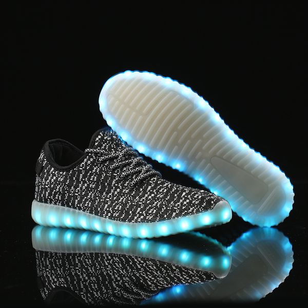 size 25-46 led light up luminous sneakers kids boys girls shoes for halloween party, Black
size 25-46 led light up luminous sneakers kids boys girls shoes for halloween party, Black