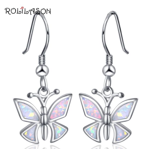 rolilason cute butterfly earrings white fire opal 925 silver stamped drop earrings fashion jewelry oe771, Golden;silver
rolilason cute butterfly earrings white fire opal 925 silver stamped drop earrings fashion jewelry oe771, Golden;silver