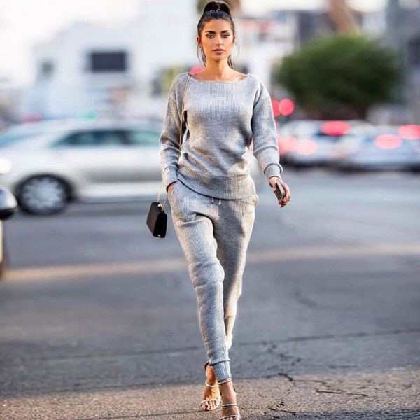 new women jogger fashion casual simple daily autumn pre-fall sets casual tracksuit sweatshirt pants 2pcs suits sport wear, White
new women jogger fashion casual simple daily autumn pre-fall sets casual tracksuit sweatshirt pants 2pcs suits sport wear, White