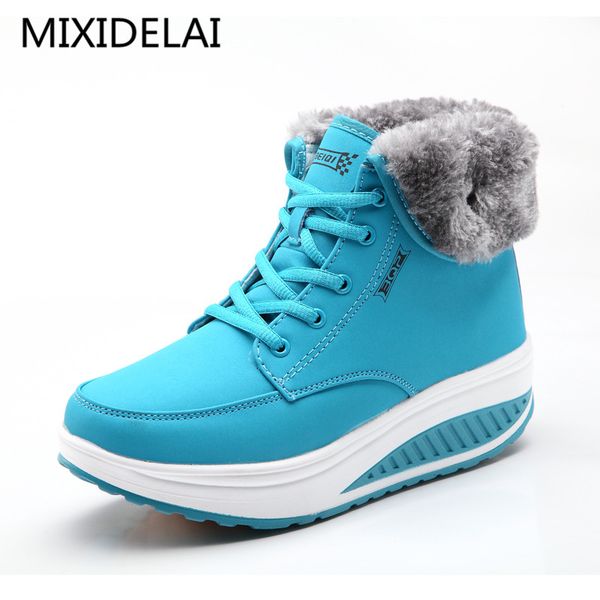 winter female plus velvet swing snow platform women thermal cotton-padded shoes flat ankle boots mx190801 mx190805, Black
winter female plus velvet swing snow platform women thermal cotton-padded shoes flat ankle boots mx190801 mx190805, Black