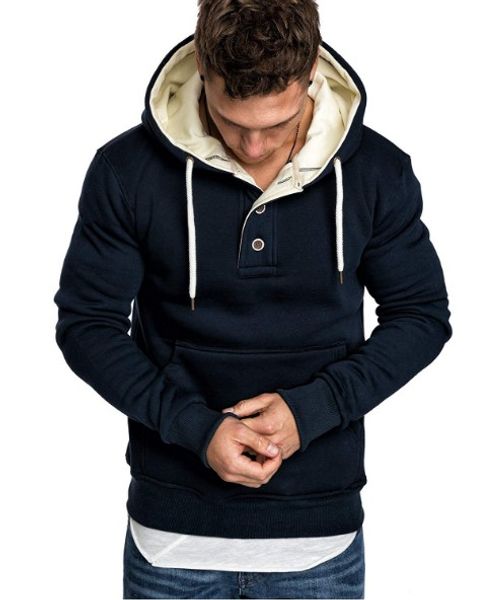 autum winter men's solid color hoodies long sleeve warm fleece sweatshirts 5 colors hoodies for males, Black
autum winter men's solid color hoodies long sleeve warm fleece sweatshirts 5 colors hoodies for males, Black