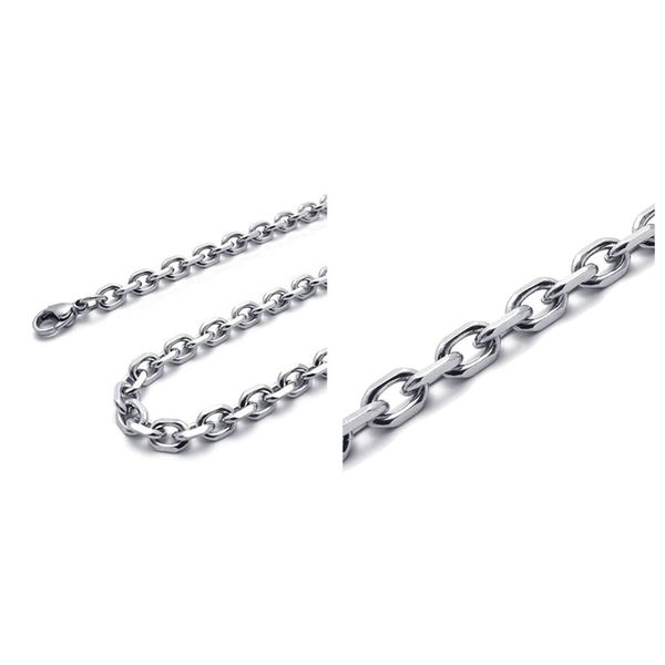2 pcs velvet bag jewelry men's women's chain, stainless steel necklace, width 3 mm, length 65 cm & length 70cm, Silver
2 pcs velvet bag jewelry men's women's chain, stainless steel necklace, width 3 mm, length 65 cm & length 70cm, Silver