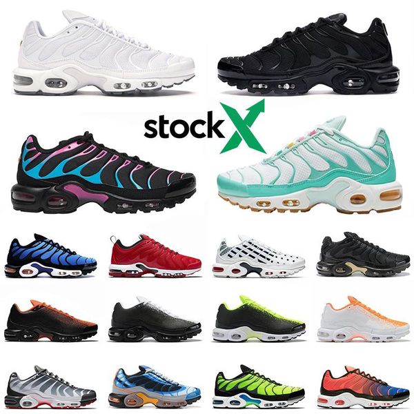 36-46 stock x 2020 tn plus se men women running shoes triple black white throwback future mens des chaussures trainer zapato sports sneakers
36-46 stock x 2020 tn plus se men women running shoes triple black white throwback future mens des chaussures trainer zapato sports sneakers