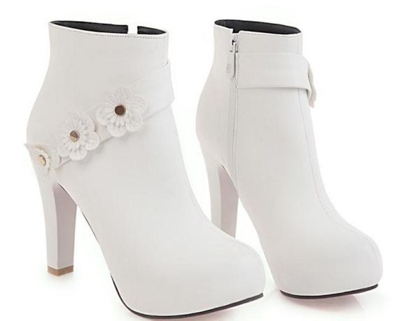 2019 women's boots in winter with new style high heel coarse heel round head waterproof table@b055, Black
2019 women's boots in winter with new style high heel coarse heel round head waterproof table@b055, Black
