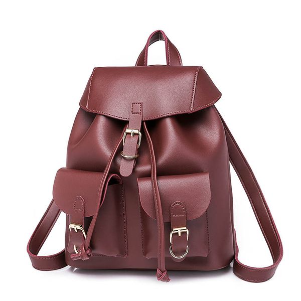 2019 european and american fashion women's bag cross-border new pu leather women's shoulder bag suture backpack
2019 european and american fashion women's bag cross-border new pu leather women's shoulder bag suture backpack