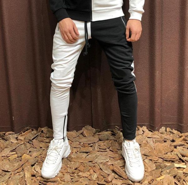 pants men 2020 new men's casual sweatpants fashion color zipper pocket sweatpants slim joggers leg pants, Black
pants men 2020 new men's casual sweatpants fashion color zipper pocket sweatpants slim joggers leg pants, Black