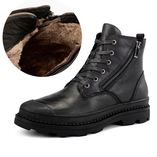 the men's martin boots motorcycle riding shoes men's leather anti-collision waterproof motorcycle martin boots riding boots, Black
the men's martin boots motorcycle riding shoes men's leather anti-collision waterproof motorcycle martin boots riding boots, Black