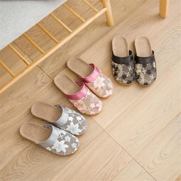spring and summer couple sandals and slipper home indoor non-slip thick bottom floor linen slipper female comfortable flat shoes, Black
spring and summer couple sandals and slipper home indoor non-slip thick bottom floor linen slipper female comfortable flat shoes, Black