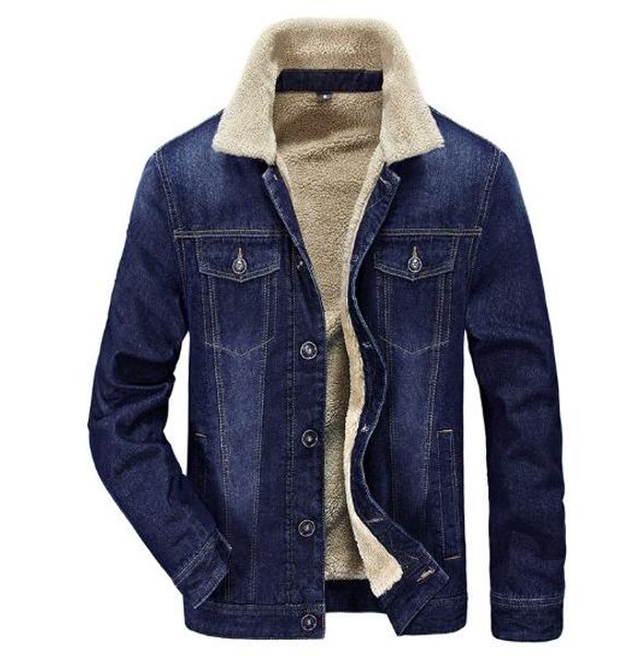mens jeans jacket turn-down collar thick warm winter outwear fleece male denim coat size m-4xl, Black;brown
mens jeans jacket turn-down collar thick warm winter outwear fleece male denim coat size m-4xl, Black;brown