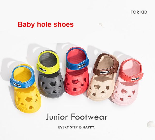 children's non-slip sandals baby beach shoes 1-3 years old girls sports boys spring summer yellow, blue, khaki, black red, pink hole sh
children's non-slip sandals baby beach shoes 1-3 years old girls sports boys spring summer yellow, blue, khaki, black red, pink hole sh