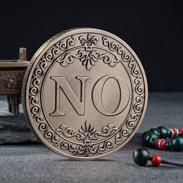 yes or no commemorative coin floral yes no letter coin classic magic tricks toys lucky coin
yes or no commemorative coin floral yes no letter coin classic magic tricks toys lucky coin