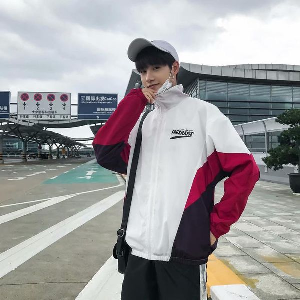 ins super fire ulzzang hong kong style bf пальто мужская хип хоп тенденция осень колледж стиль смешанные цвета спортивная куртка, Black;brown
ins super fire ulzzang hong kong style bf пальто мужская хип хоп тенденция осень колледж стиль смешанные цвета спортивная куртка, Black;brown