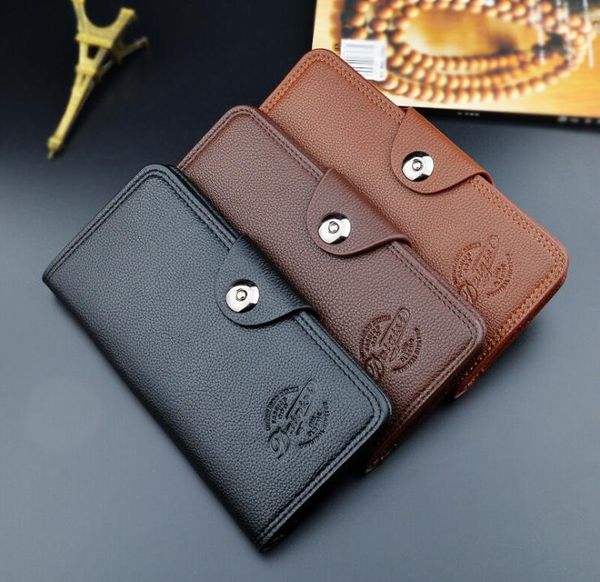 wholesale men s wallet long wallet men s youth fashion classic buckle multi card position three fold litchi pattern soft wallet card holder
wholesale men s wallet long wallet men s youth fashion classic buckle multi card position three fold litchi pattern soft wallet card holder