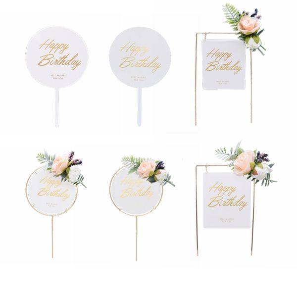 1pc metal cake er acrylic happy birthday cuocake flags cake decorating dessert baby shower birthday wedding decor supplies
1pc metal cake er acrylic happy birthday cuocake flags cake decorating dessert baby shower birthday wedding decor supplies