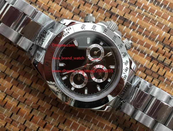 stainless steel sapphire 116520 40mm black dial asia automatic movement mens men's watch watches no chronograph, Slivery;brown
stainless steel sapphire 116520 40mm black dial asia automatic movement mens men's watch watches no chronograph, Slivery;brown