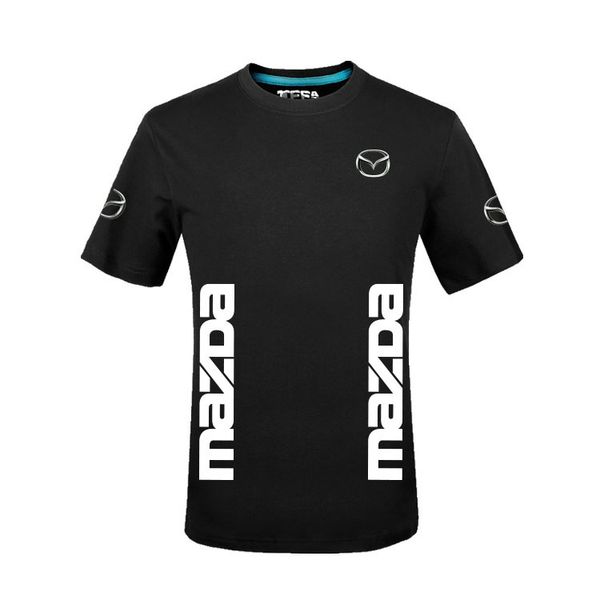 men summer solid colour mazda t-shirt for man and woman cotton t shirts short sleeve casual, White;black
men summer solid colour mazda t-shirt for man and woman cotton t shirts short sleeve casual, White;black